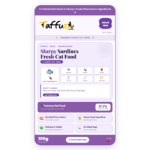 Sardine Fresh Cat Food | Zero Preservatives