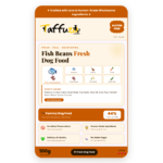 Fish & Beans Fresh Dog Food | Zero Preservatives